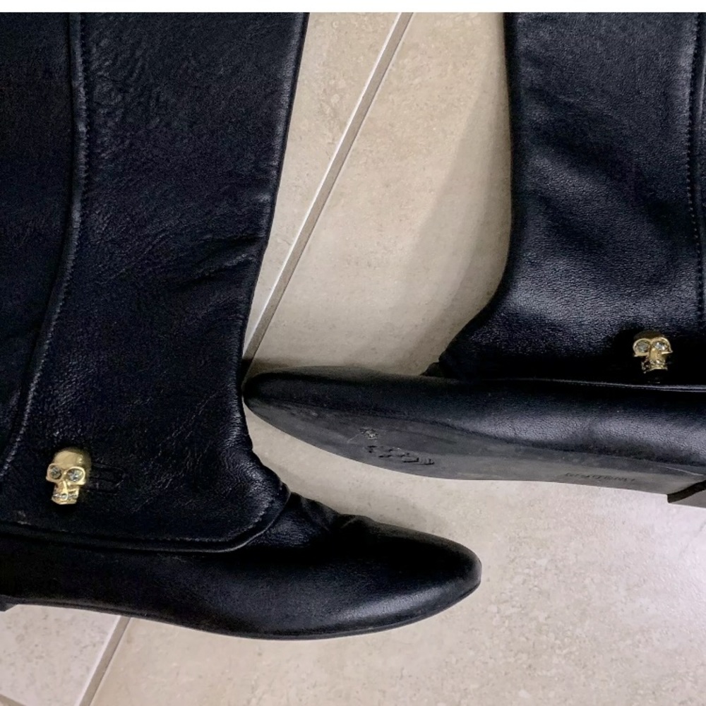 Alexander McQueen Tall Leather Boots - Picture 5 of 6